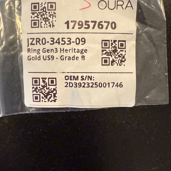 OURA RING Gen 3 - Picture 2 of 3